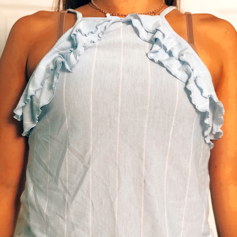 American Eagle striped tank